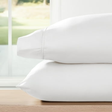 Super Soft Pillowcase 2-Pack Set Pillowcase Set White Ultra Soft Microfiber for King Bedding