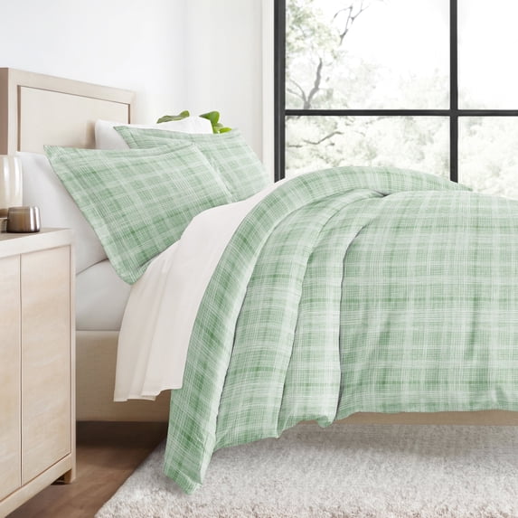 Duvet Cover Set - Ultra Soft & Breathable - Forest Thatch for Twin Size Bedding by Comfort Canopy