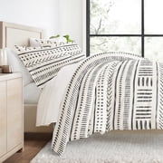 Duvet Covert Set - Ultra Soft - Gray Arrow Dreams for King Size Bedding by Comfort Canopy
