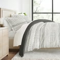 thumbnail image 1 of Duvet Covert Set - Ultra Soft - Gray Etched Gate for King Size Bedding by Comfort Canopy, 1 of 21