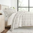 thumbnail image 1 of Duvet Cover Set - Ultra Soft & Breathable - Gray Thatch for King Size Bedding by Comfort Canopy, 1 of 13
