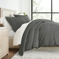 thumbnail image 1 of Ultra Soft & Breathable - Duvet Cover Set - Full/Queen Light Gray Bedding by Comfort Canopy, 1 of 11