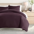 thumbnail image 1 of Comfort Canopy - Ultra Soft & Breathable - Duvet Cover Set with Shams, Full/Queen, Light Gray, 1 of 11