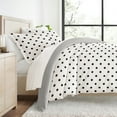 thumbnail image 1 of Duvet Cover Set - Ultra Soft & Breathable - Reversible Polka Dots for Twin Size Bedding by Comfort Canopy, 1 of 21