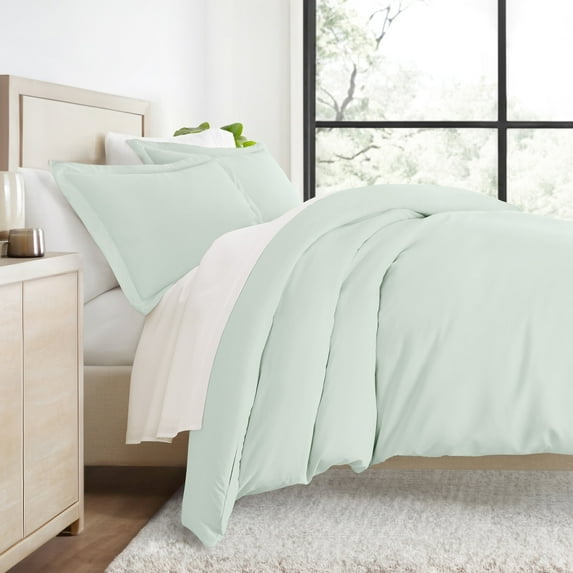 Ultra Soft & Breathable - Duvet Cover Set - King/Cal-King Mint Bedding by Comfort Canopy