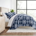 thumbnail image 1 of All Season Ultra Soft Comforter Set Lightweight Bedding in Daisy Floral for King/Cal King by Comfort Canopy, 1 of 14