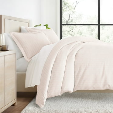 Duvet Cover Set - Ultra Soft & Breathable - Pink Classic Essentials for Twin Size Bedding by Comfort Canopy