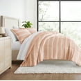 thumbnail image 1 of All Season Ultra Soft Comforter Set Lightweight Bedding in Soft Stripe for Full/Queen Size by Comfort Canopy, 1 of 14