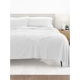 thumbnail image 1 of Comfort Canopy - 4-Piece Gray Classic Essential Polaris Bed Sheet for King Size Bedding, 1 of 11