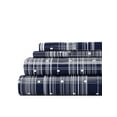 thumbnail image 1 of Comfort Canopy - 4 Piece Navy Polka Dot Patterned Bed Sheets for Queen Size Bedding, 1 of 11