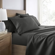 Comfort Canopy 4-Piece Sheet Set - Ultra Soft Deep Pocket (Extra Pillowcase!) Twin, Gray