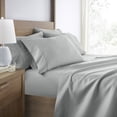 thumbnail image 1 of Comfort Canopy 6-Piece Sheet Set - Ultra Soft Deep Pocket (Extra Pillowcases!) King, Light Gray, 1 of 11