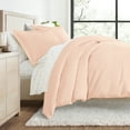 thumbnail image 1 of Comfort Canopy - California King Bedding Bundle, Solid Duvet Cover Set, White Comforter and Patterned Sheet Set, 1 of 11