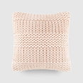 thumbnail image 1 of Comfort Canopy Cozy Chunky Knit Decor Throw Pillow Cover, 20" x 20", 1 of 8