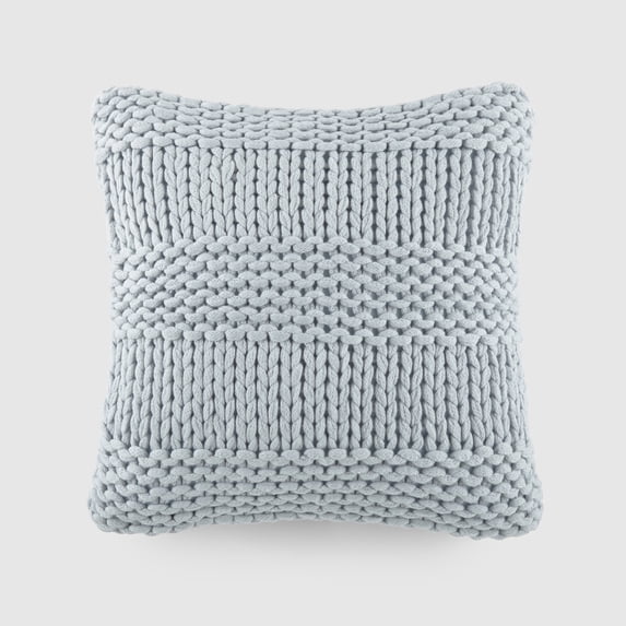 Comfort Canopy Cozy Chunky Knit Decor Throw Pillow Cover, 20" x 20"