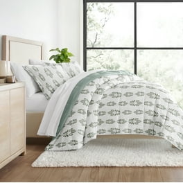 Comfort Canopy Bamboo Leaves Ultra Soft Reversible Comforter Bed Set for King California King Bedding