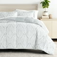 thumbnail image 1 of Comfort Canopy - Full Bedding Bundle, Patterned Microfiber Comforter and Solid Sheet Set in English Countryside Light Blue, 1 of 13