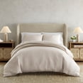thumbnail image 1 of Comfort Canopy Luxury 100% Rayon From Bamboo Duvet Cover Set with Shams, Full/Queen, Dune, 1 of 11