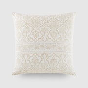 Cotton Decorative Throw Pillow in Antique Floral by Comfort Canopy