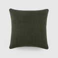 thumbnail image 1 of Stone Washed Throw Pillows in Distressed Cotton Solid Olive Gree by Comfort Canopy, 1 of 14