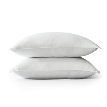 Comfort Canopy - Set of 2 Gel Fiber Pillows - 100% Cotton Covers for Luxury Feeling to Support, King Size All Sleep Styles