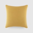 thumbnail image 1 of Stone Washed Throw Pillows in Distressed Cotton Solid Mustard Yellow by Comfort Canopy, 1 of 14