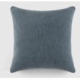 thumbnail image 1 of Stone Washed Throw Pillows in Distressed Cotton Solid Navy Blue by Comfort Canopy, 1 of 14