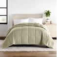 thumbnail image 1 of Breathable Cool Comforter All Season Lightweight Down-Alternative Solid Sage Green for Full/Queen Size Bedding by Comfort Canopy, 1 of 13
