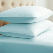 Comfort Canopy - Ultra Soft Vibrant 4 Piece Microfiber Adult Sheet Set in Aqua - Deep Pocket Fitted Sheet for King, Queen, Full, & Twin Beds