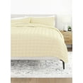 thumbnail image 1 of Lightweight Wrinkle Resistant Quilt Sets in Yellow Square for King Size Bedding by Comfort Canopy, 1 of 10