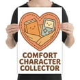 thumbnail image 1 of Comfort Character Poster - Matte Paper Finish - Wall Decor for Cozy Spaces Gift, 1 of 7