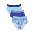 thumbnail image 1 of Comfort Choice Plus Size Full Coverage Stretch Cotton Color Block Brief 3-Pack, 1 of 6