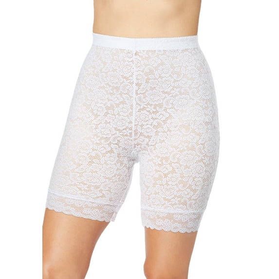 Comfort Choice Plus Size Lace Slip-Short Boxer