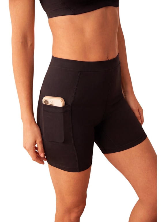 Plus Size Slip-Short Pocket Boxer