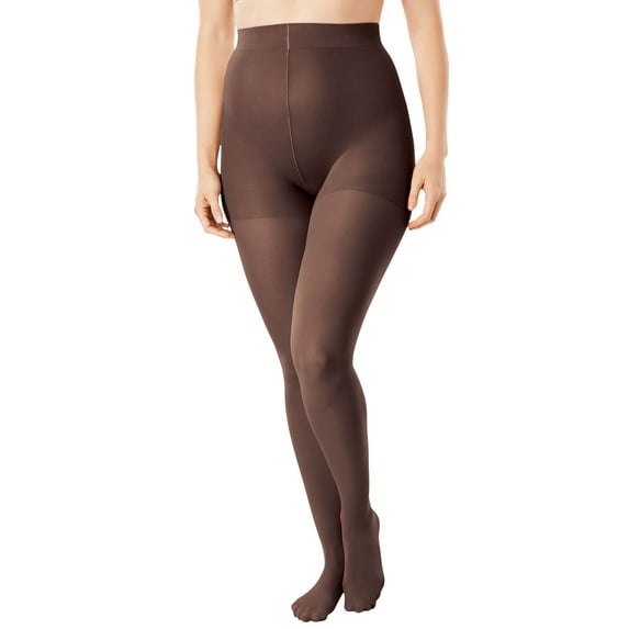 Comfort Choice Women's Plus Size 2-Pack Smoothing Tights