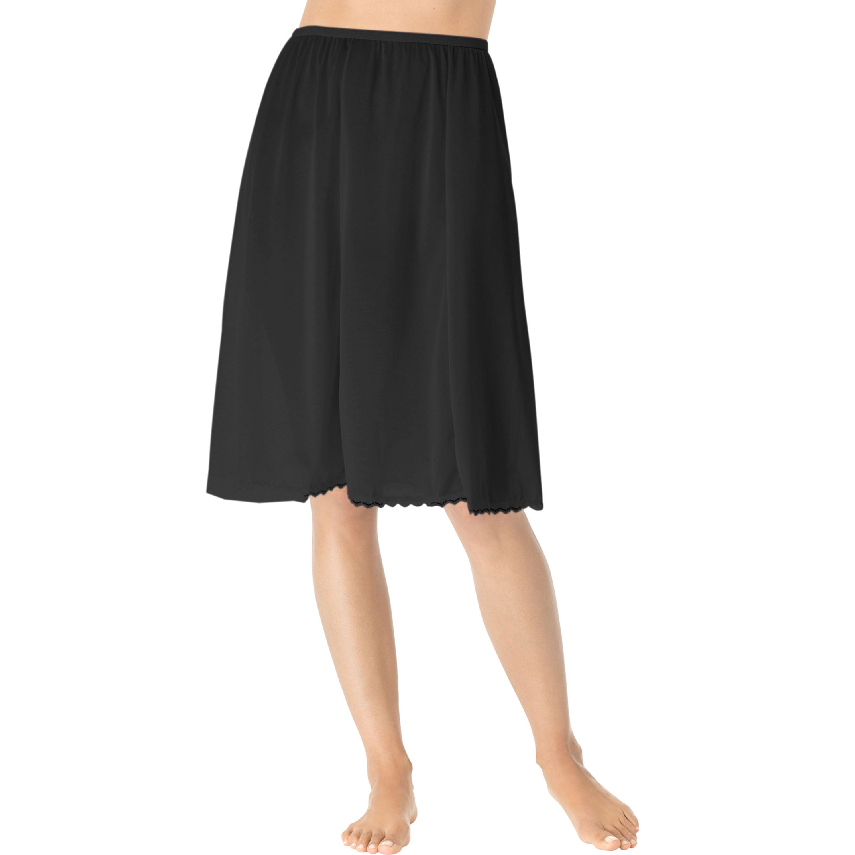 Women's half slips plus sizes cheap