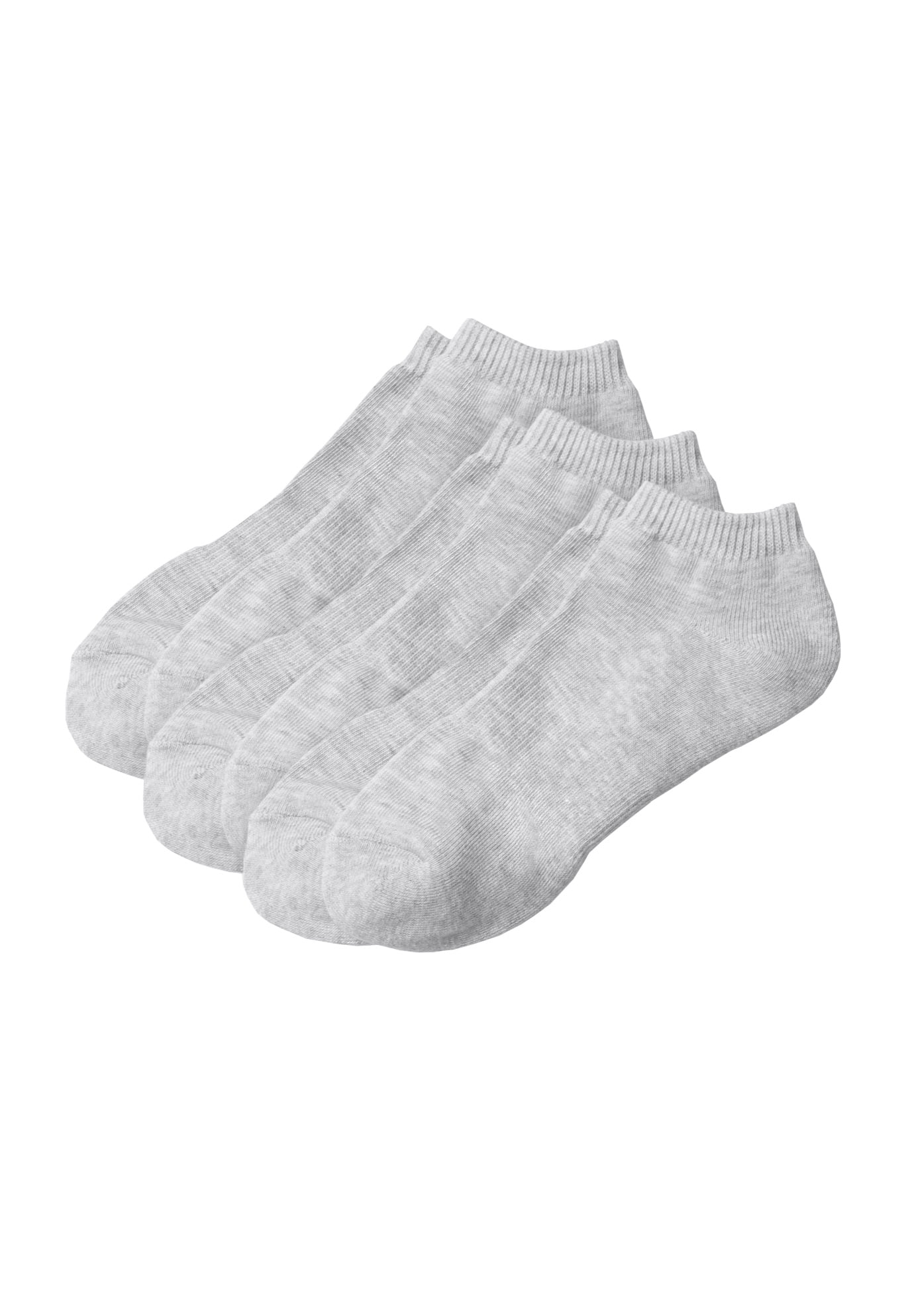 Comfort Choice Women's Plus Size Ankle Socks 3-Pack