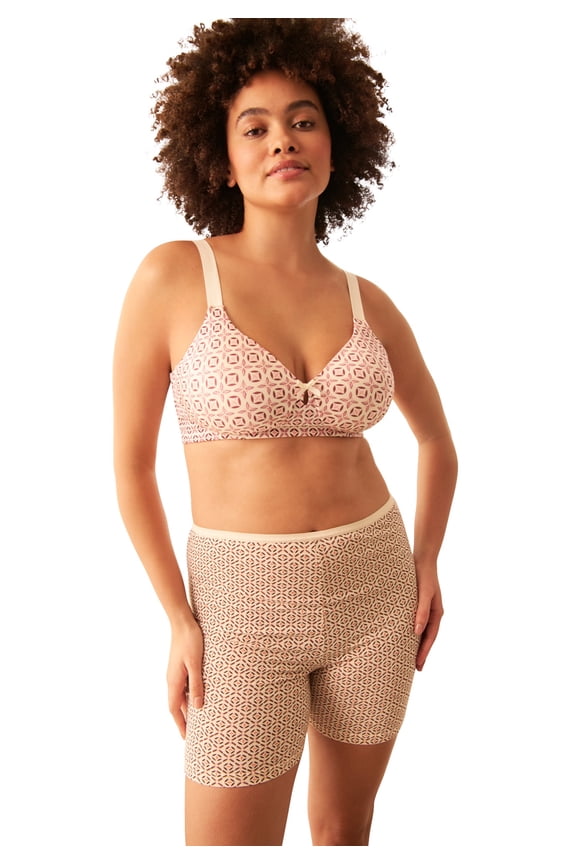 Women's Plus Size Back-Smoothing Wireless T-Shirt Bra