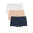 thumbnail image 1 of Comfort Choice Plus Size Boy Short 3-Pack, 1 of 6