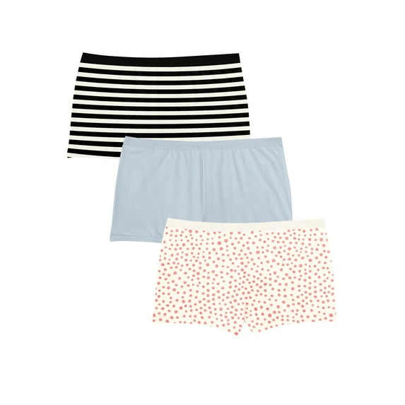 Comfort Choice Plus Size Boy Short 3-Pack