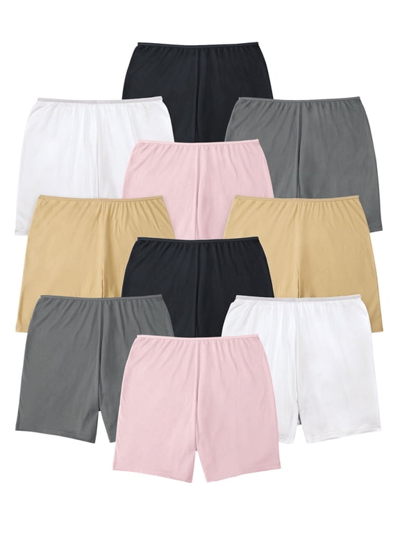 Plus Size Cotton Boxer 10-Pack