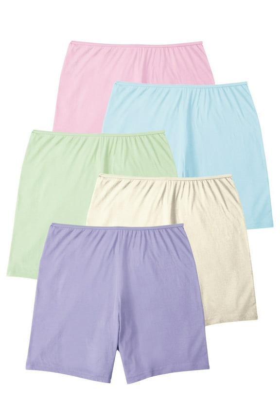 Plus Size Cotton Boxer 5-Pack