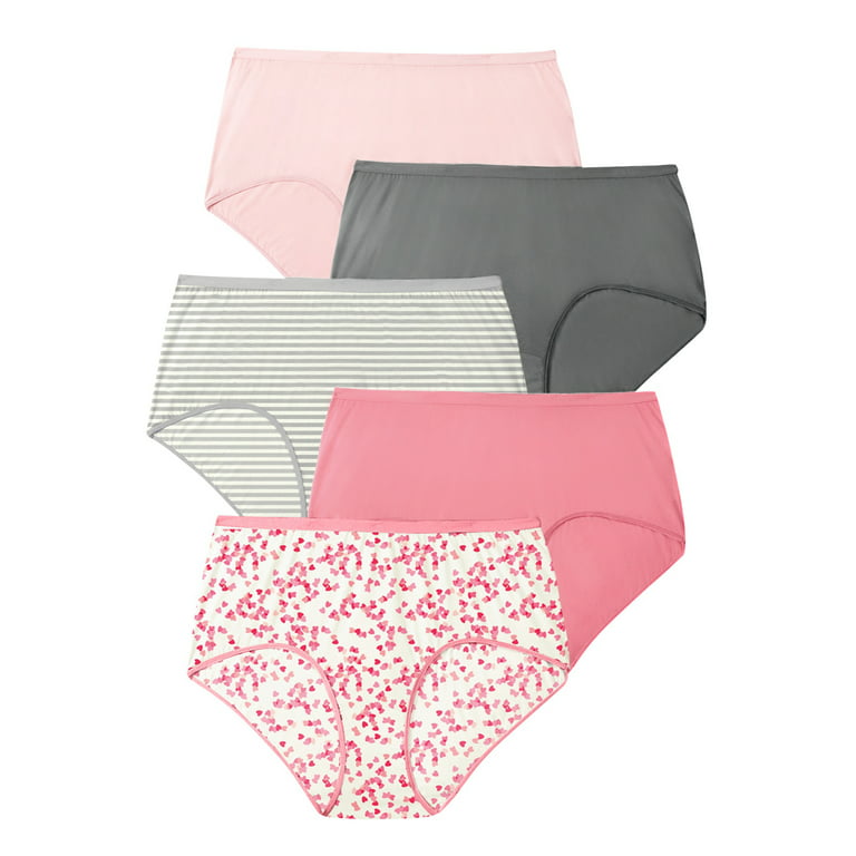 7Pcs/Lot Plus Size Underwear Women's Panties Cotton Girl Briefs