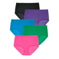 thumbnail image 1 of Comfort Choice Plus Size Cotton Brief 5-Pack, 1 of 6
