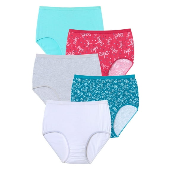 Comfort Choice Plus Size Cotton Brief 5-Pack