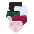 thumbnail image 1 of Comfort Choice Plus Size Cotton Brief 5-Pack, 1 of 6