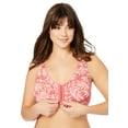 thumbnail image 1 of Comfort Choice Women's Plus Size Cotton Front-Close Wireless Bra, 1 of 5