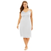 Comfort Choice Plus Size Full Slip Double Skirted