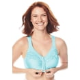 thumbnail image 1 of Comfort Choice Women's Plus Size Easy Enhancer Front-Close Wireless Bra, 1 of 6