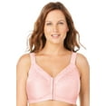 thumbnail image 1 of Comfort Choice Women's Plus Size Easy Enhancer Front Close Wireless Posture Bra, 1 of 3